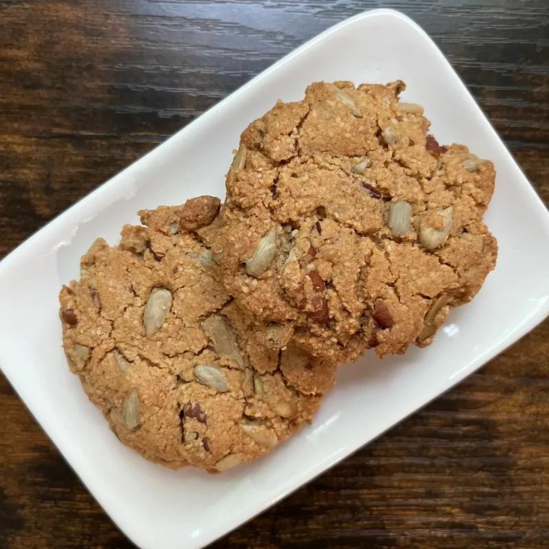 Nut and Seed Crispy Cookies