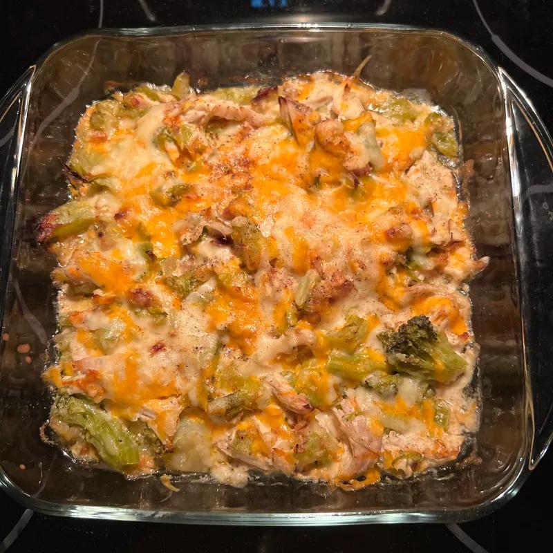 Cheesy Chicken Broccoli Bake