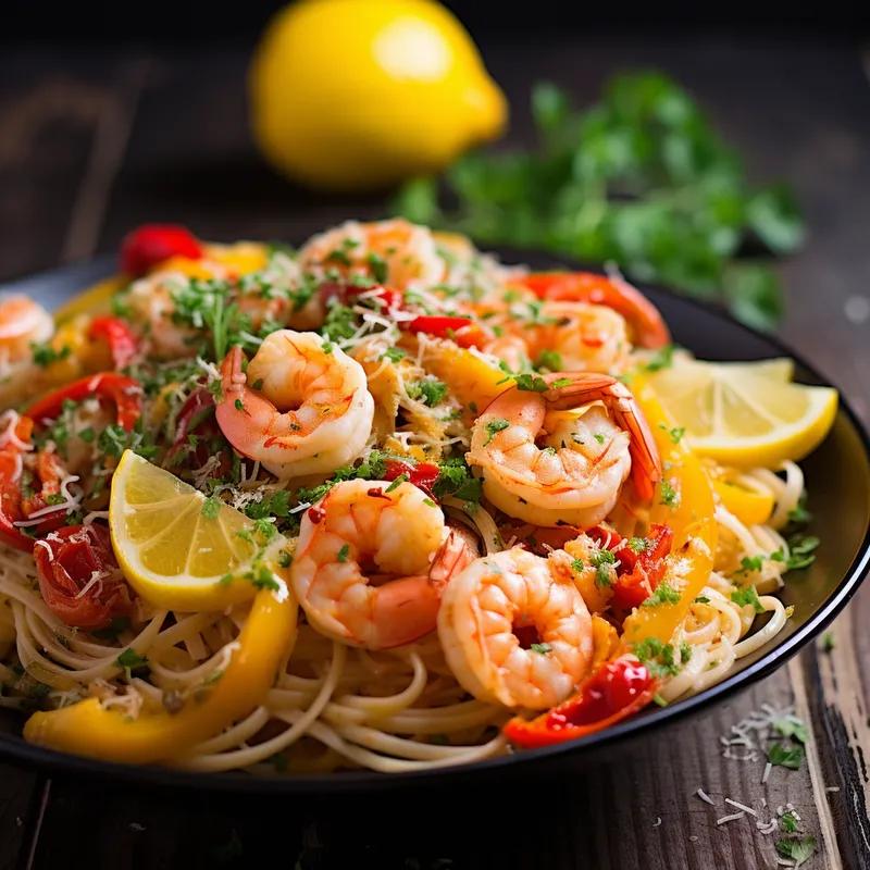 Zesty Lemon Shrimp Pasta