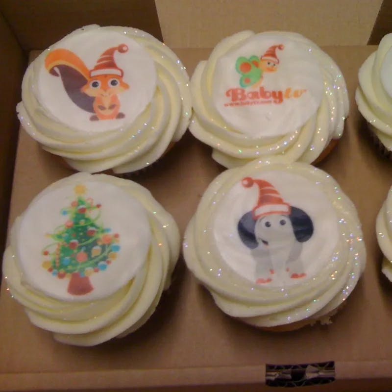 Winter Wonderland Christmas Cupcakes