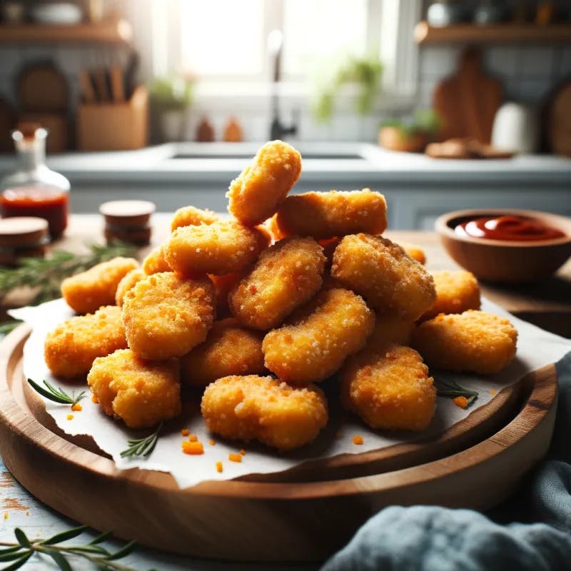 Cheesy Chicken Nuggets