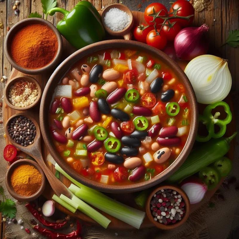 Hearty Mexican Trio Soup