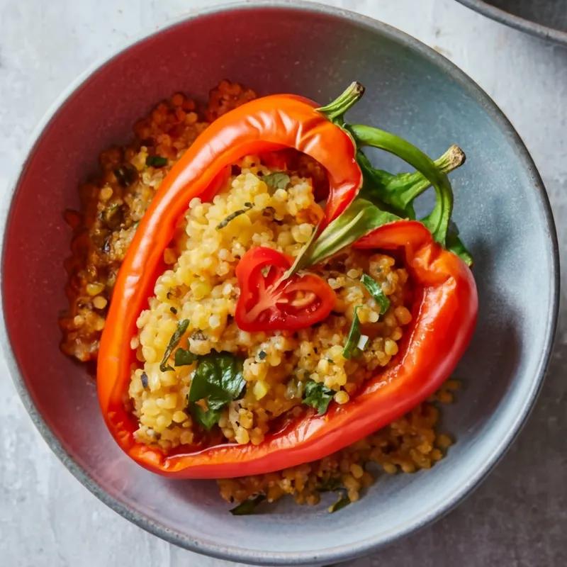 Garden Harvest Stuffed Peppers