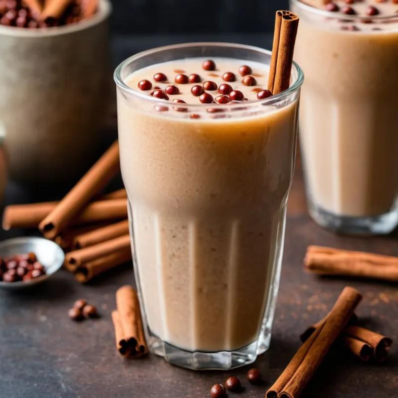 Vegan Cinnamon Boba Bliss