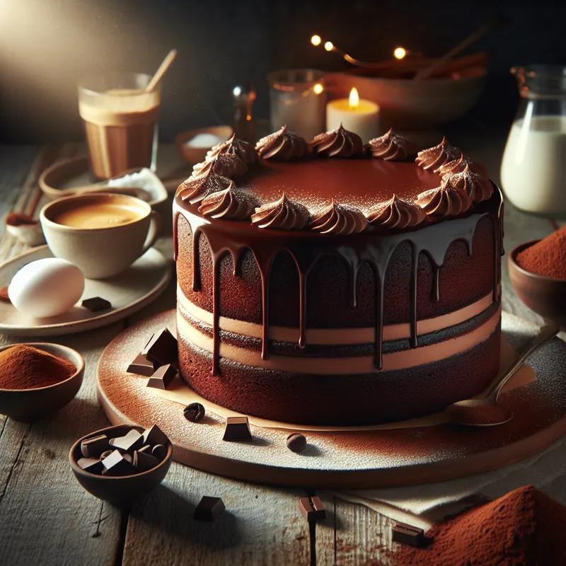 Velvet Mocha Cake