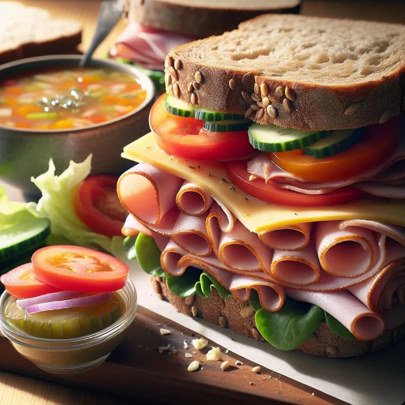 Ultimate Deli Feast Sandwich and Soup Combo