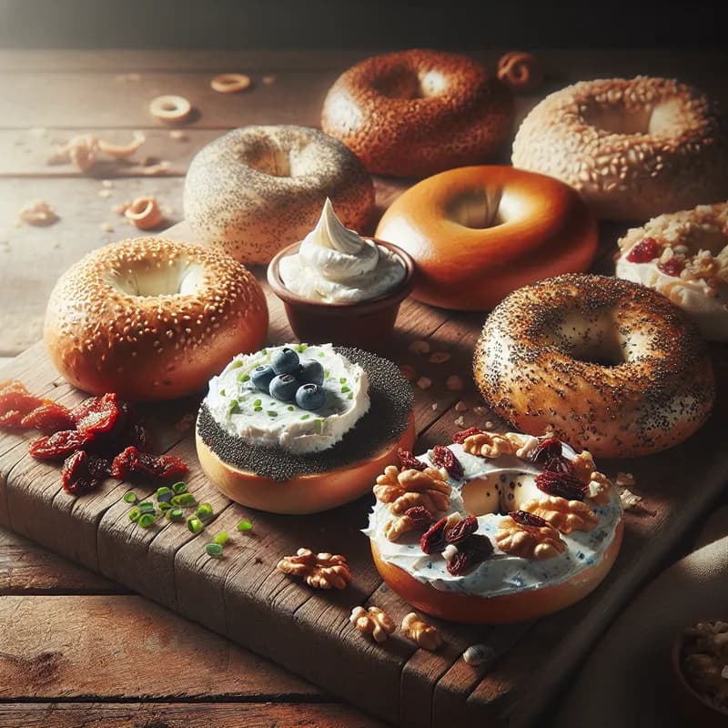 Burst of Flavors Bagels