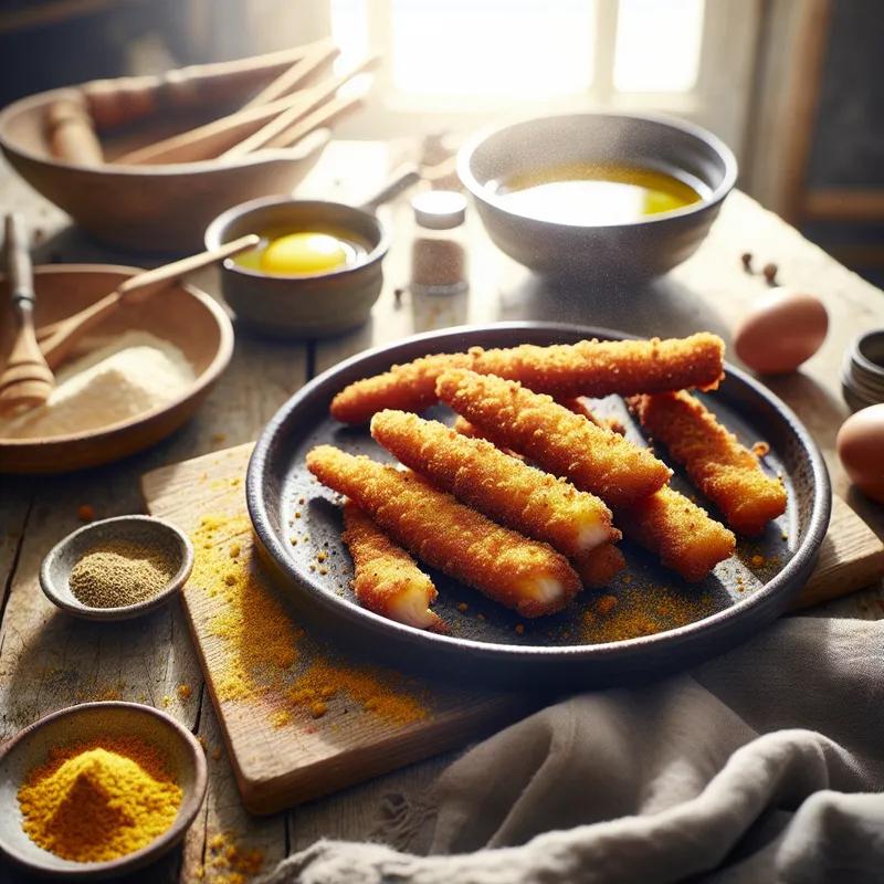 Crispy Masa Trout Sticks