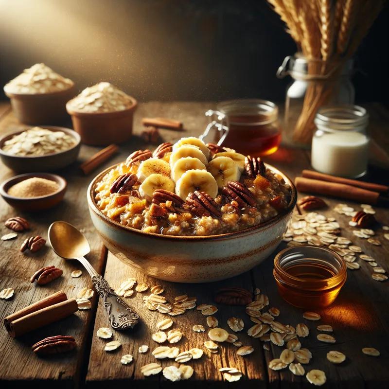 Caramelized Banana Oatmeal Extravaganza