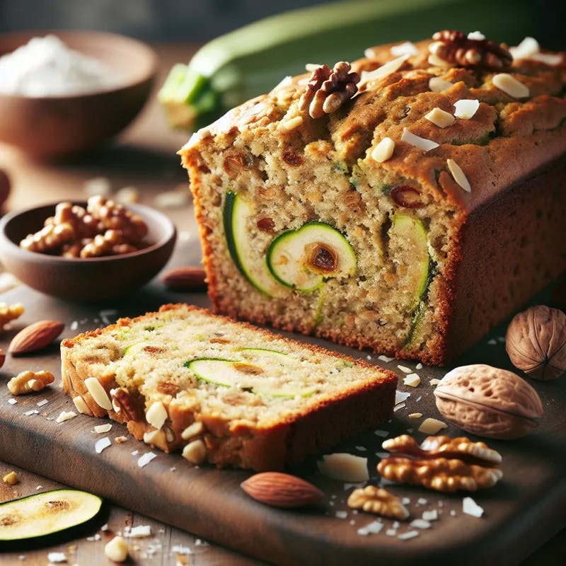 Nutty Zucchini Bread