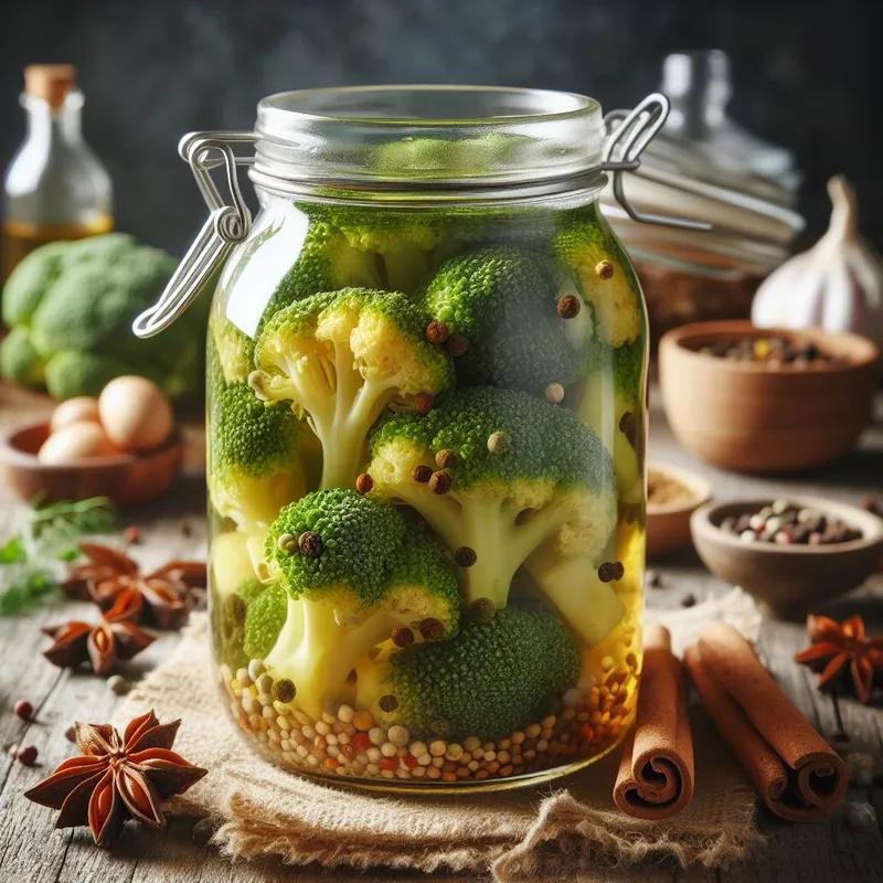 Tangy Broccoli Pickles