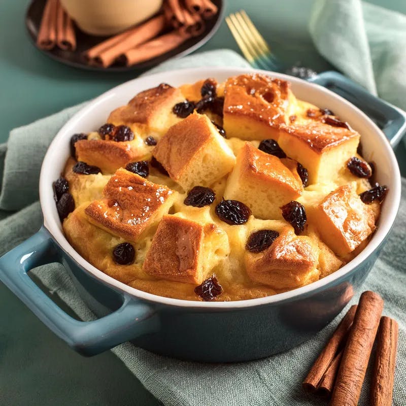 Cinnamon Raisin Bread Pudding