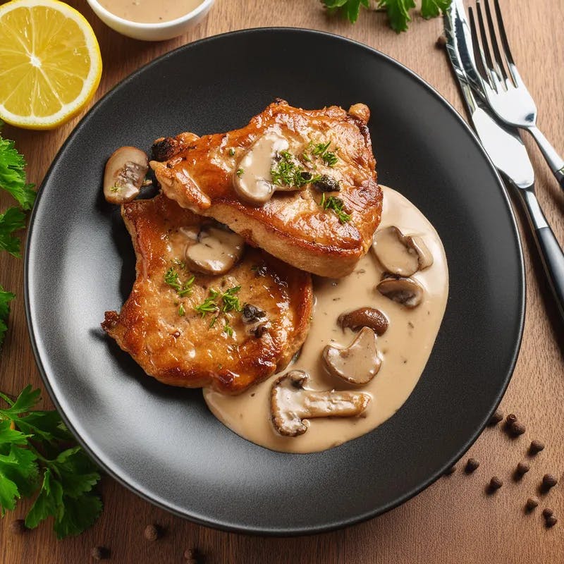 Tangy Lemon Pepper Pork Chops