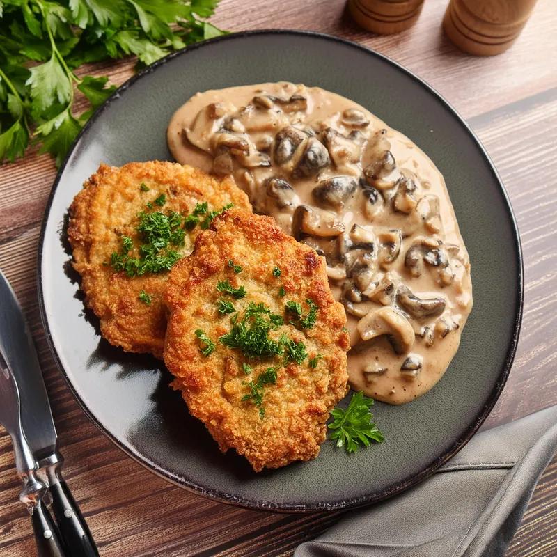 Savory Herb-Encrusted Pork Chops