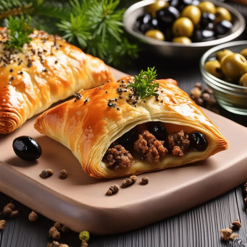 Savory Beef and Olive Turnovers