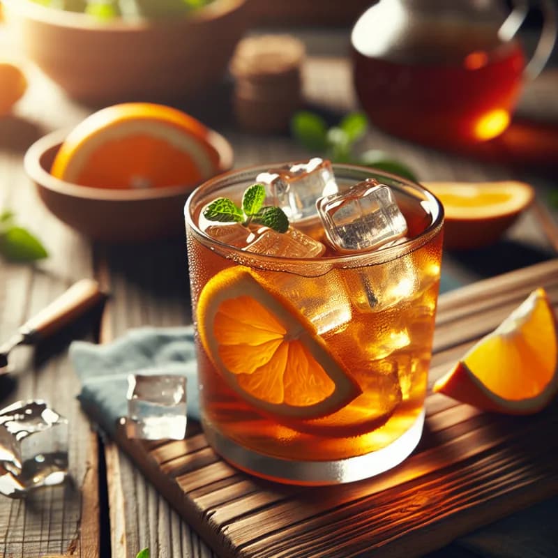 Southern Citrus Infused Iced Tea