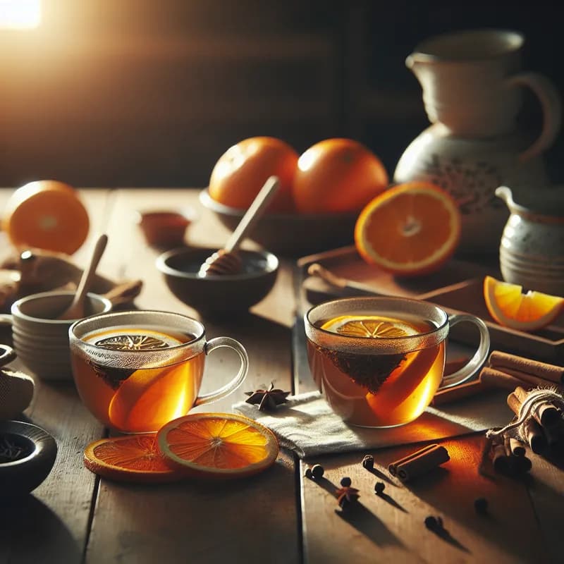 Spiced Citrus Morning Tea