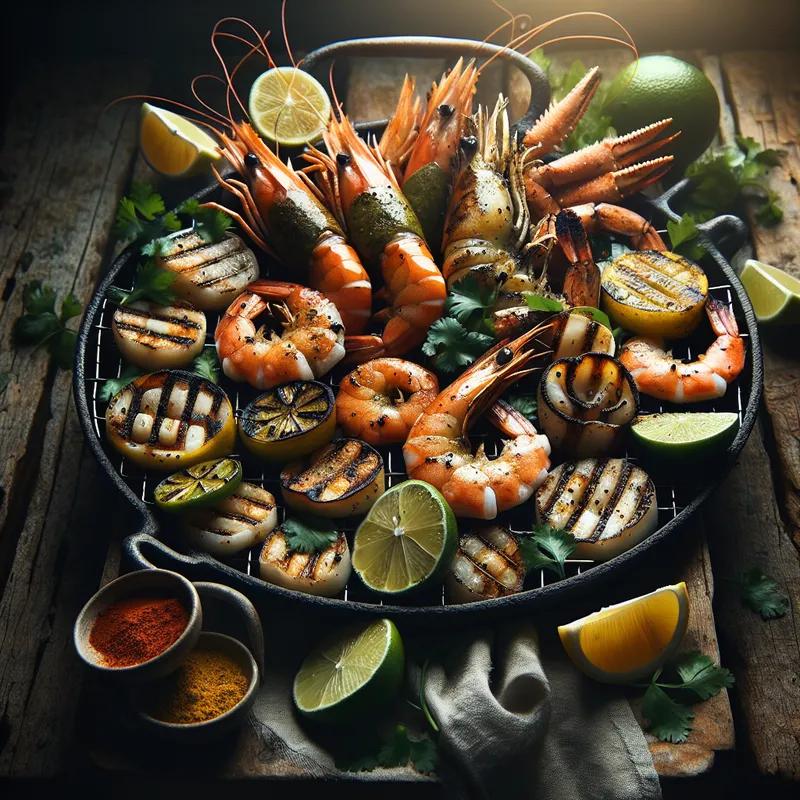 Smoky Citrus Grilled Seafood Medley