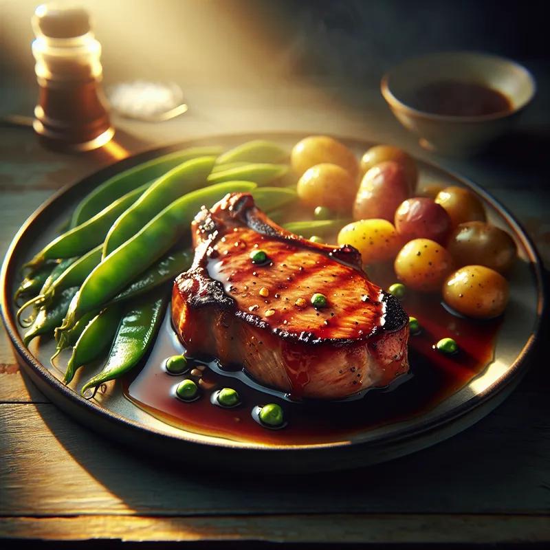 Cyser-Glazed Pork Chops