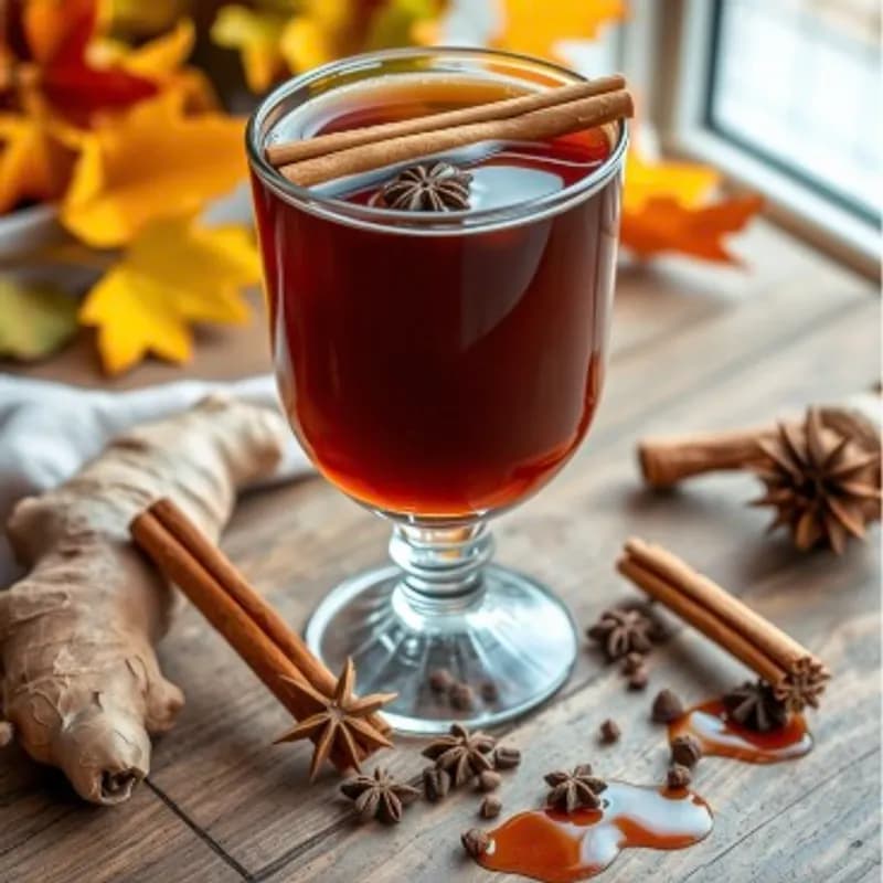 Spiced Molasses Kvass