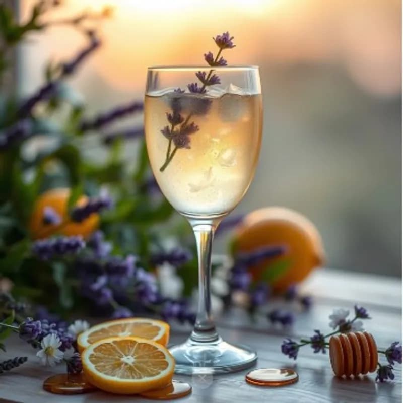 Elderflower Lavender Mead