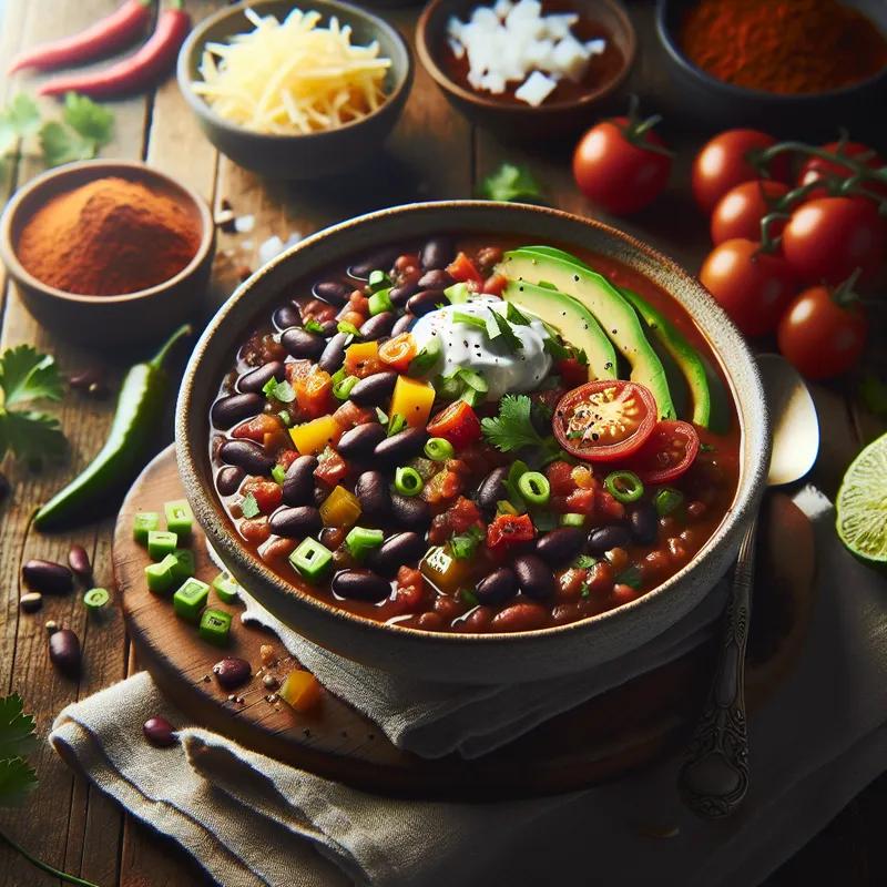 Savory Black Bean Chili