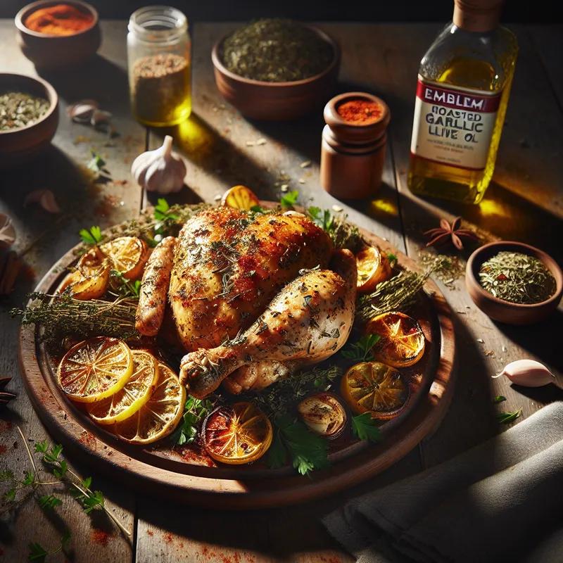 Mediterranean Herb-Infused Roasted Chicken