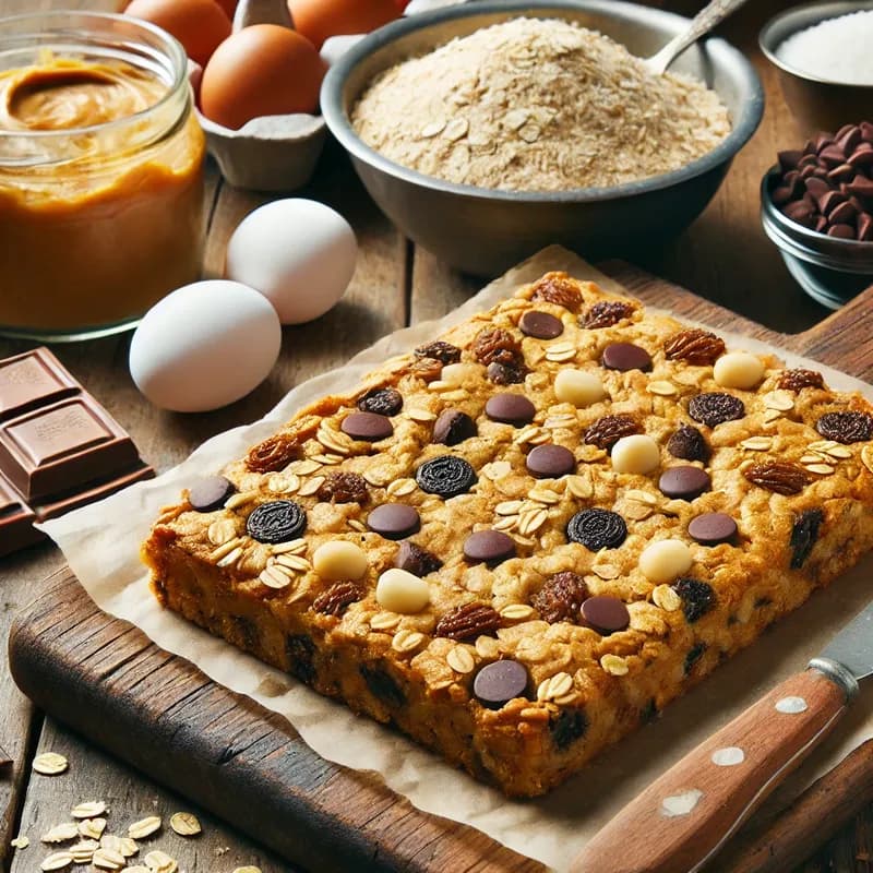 Chocolate Chip Oatmeal Bliss Bars