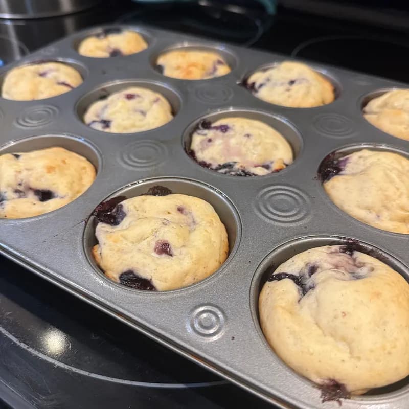 Wholesome Blueberry Power Muffins