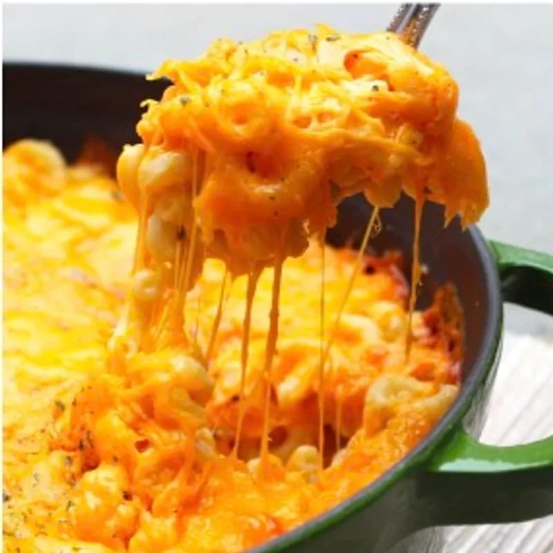 Campfire Creamy Mac & Cheese