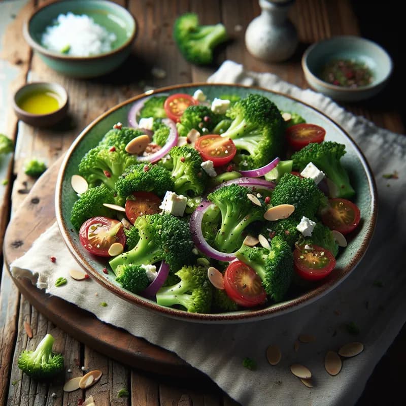 Vibrant Broccoli Summer Salad