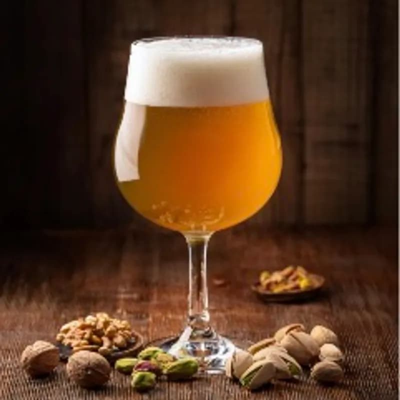 Spiced Pistachio & Walnut Honey Ale