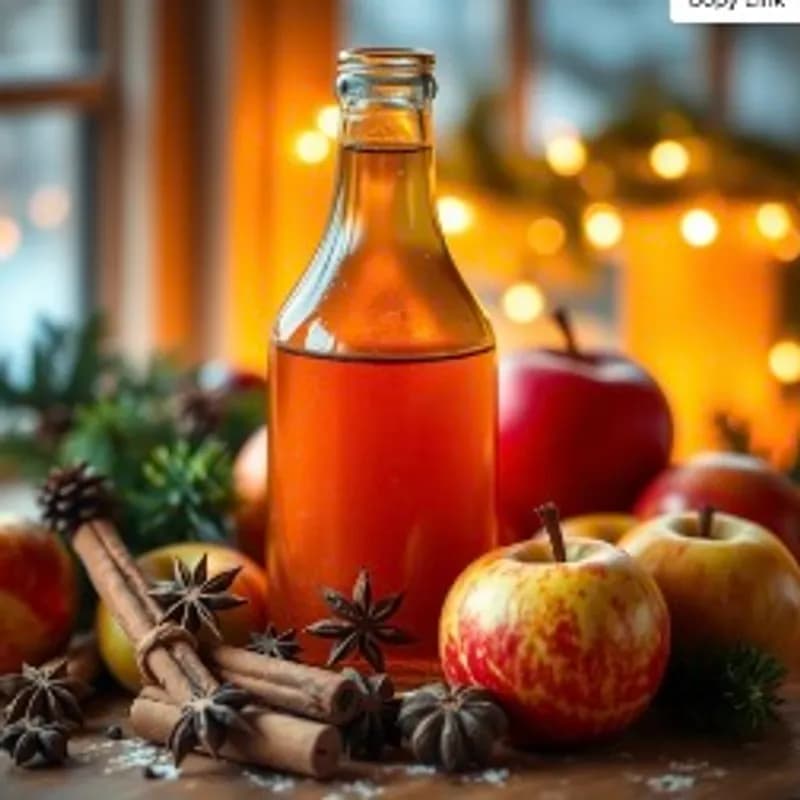 Festive Spiced Apple Braggot