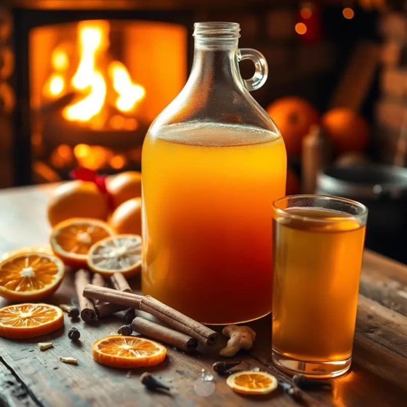 Spiced Orange Honey Mead