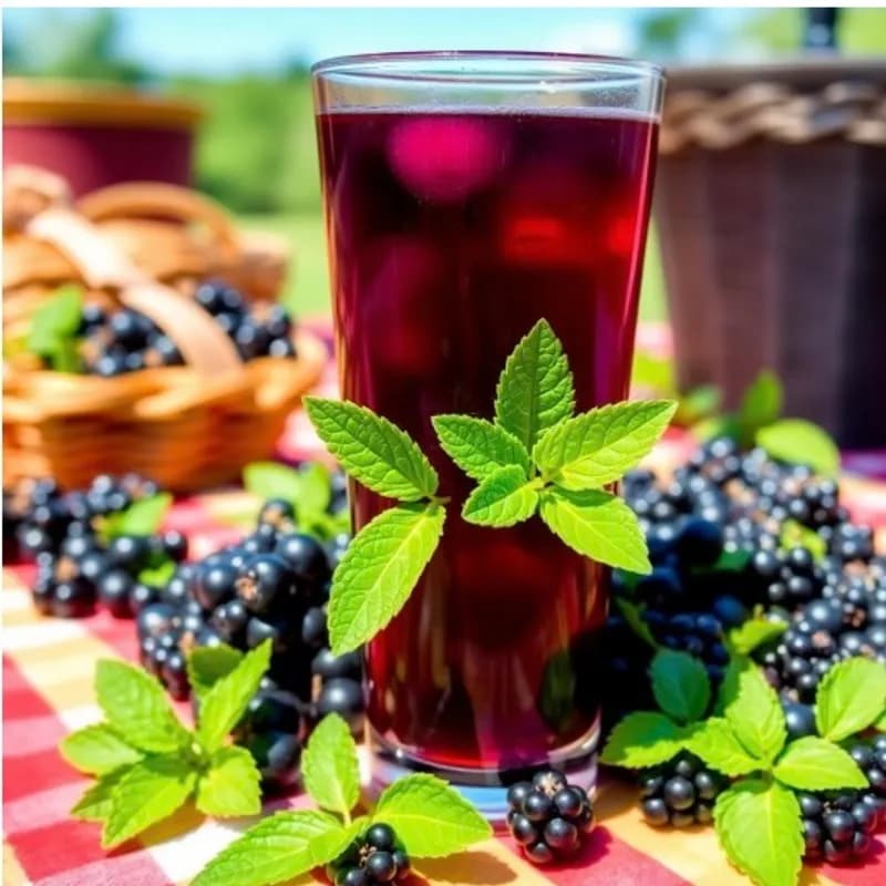 Black Currant Mint Mead