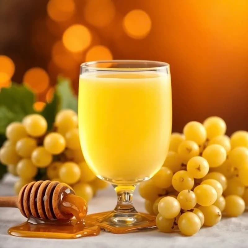 Golden White Grape Pyment