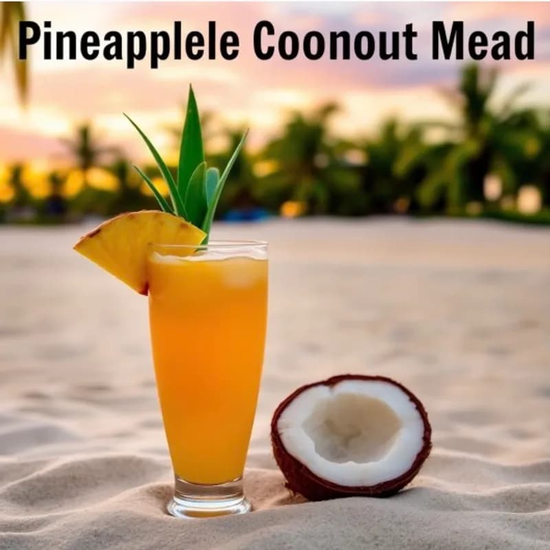 Pineapple Coconut Mead