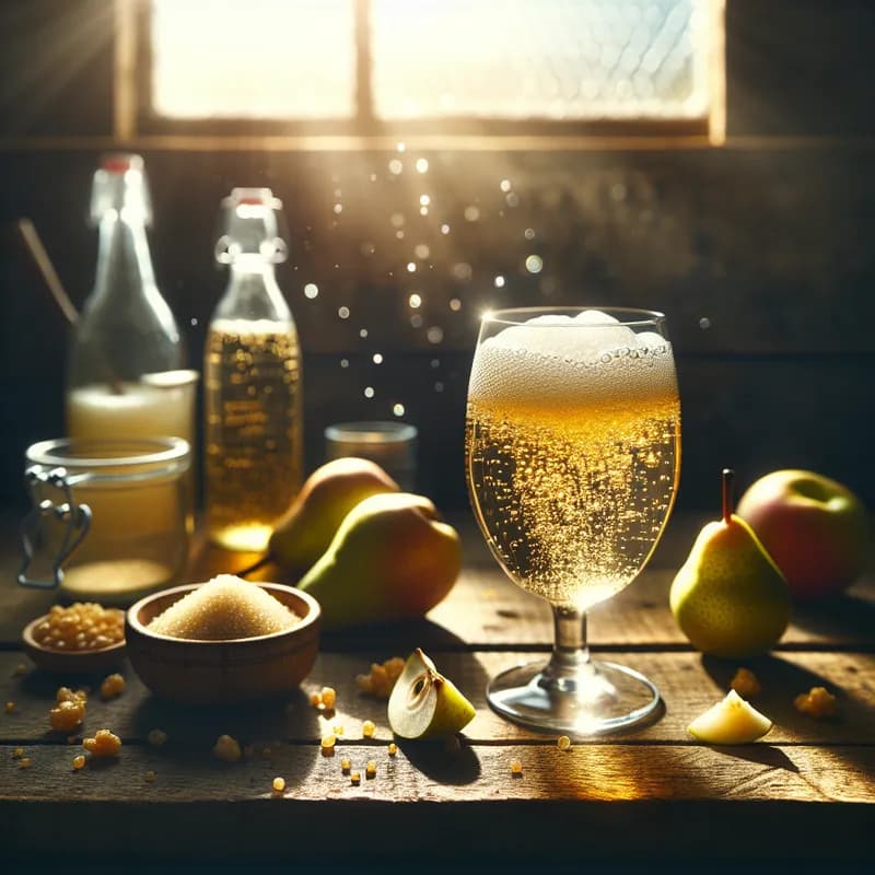 Sparkling Belgian Pear Cider