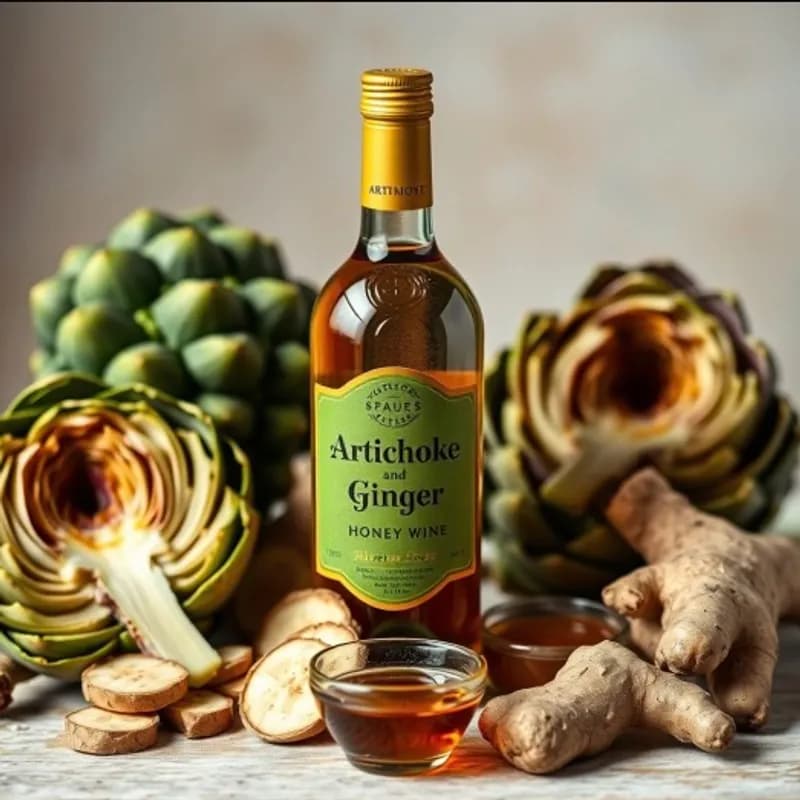 Artichoke and Ginger Honey Wine