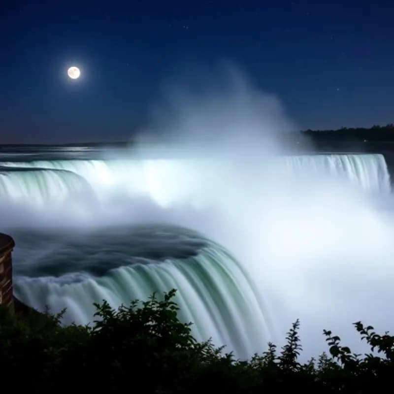 Starry Niagara Night Pyment