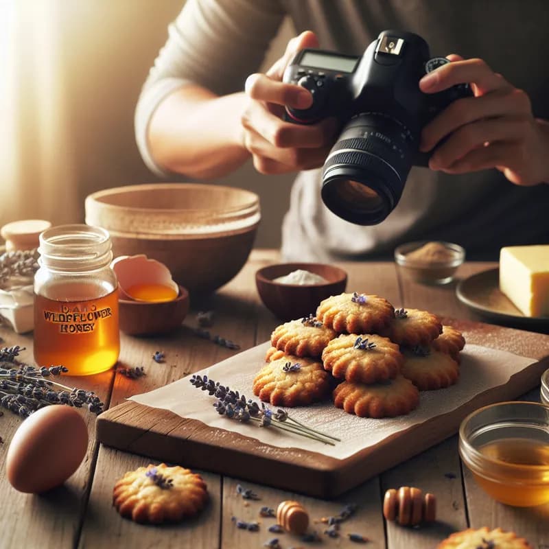 Blissful Honey Lavender Cookies