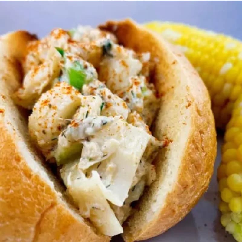 Wharf-Style Seafood Sandwich