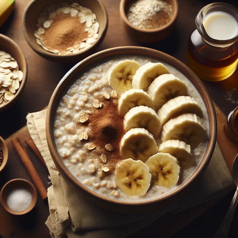 Banana Bliss Oatmeal Bowl