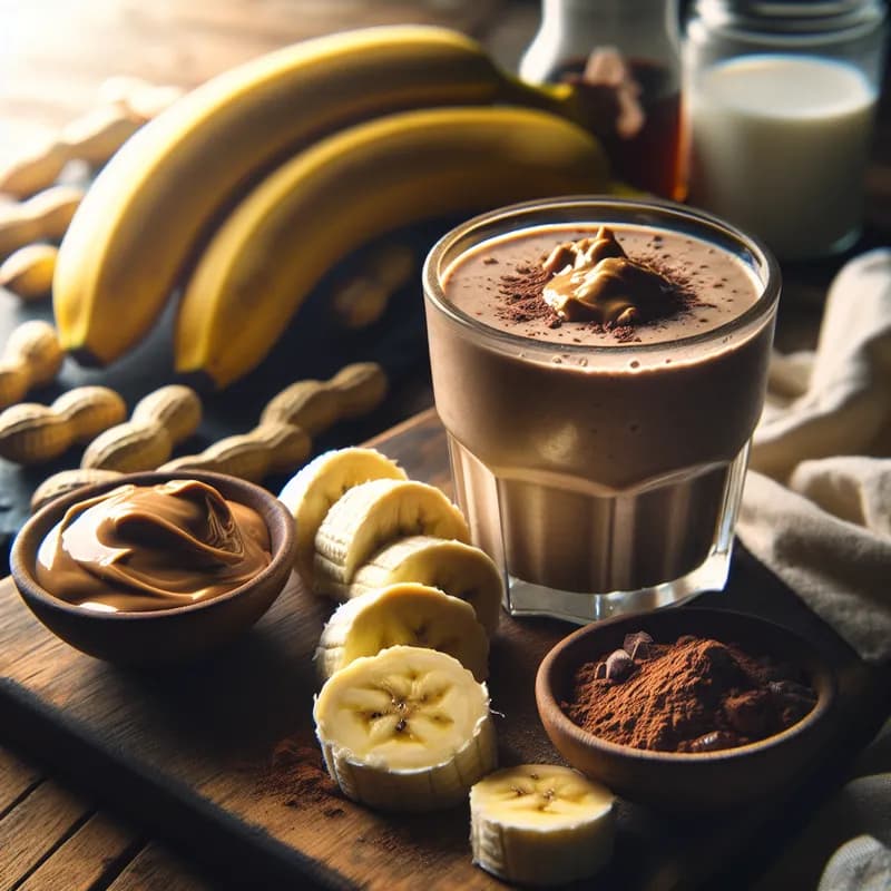 Energizing Peanut Butter Banana Bliss