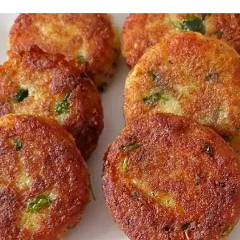 Crispy Potato Tikki Recipe