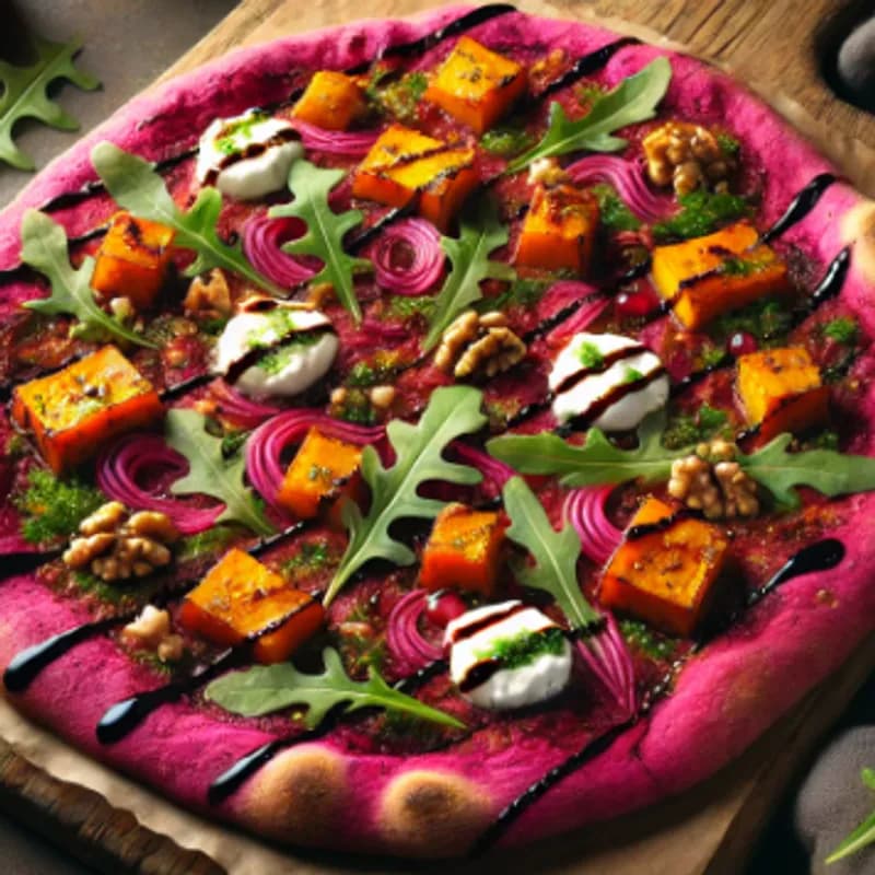 Ruby Beet Flatbread Extravaganza