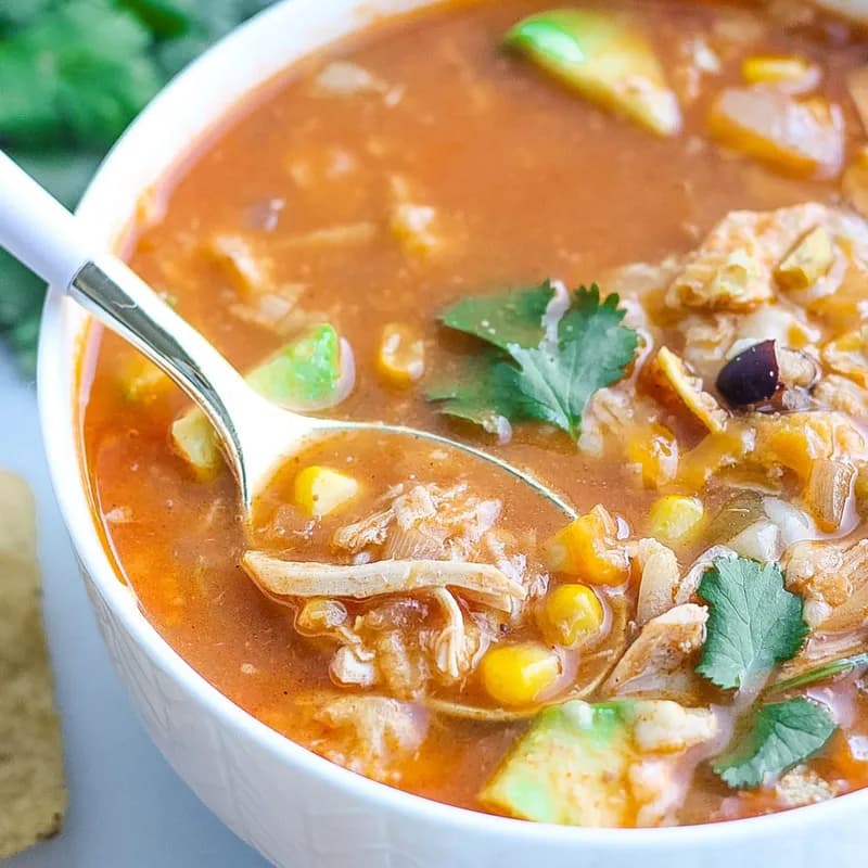 Spicy Chicken Tortilla Soup Harmony