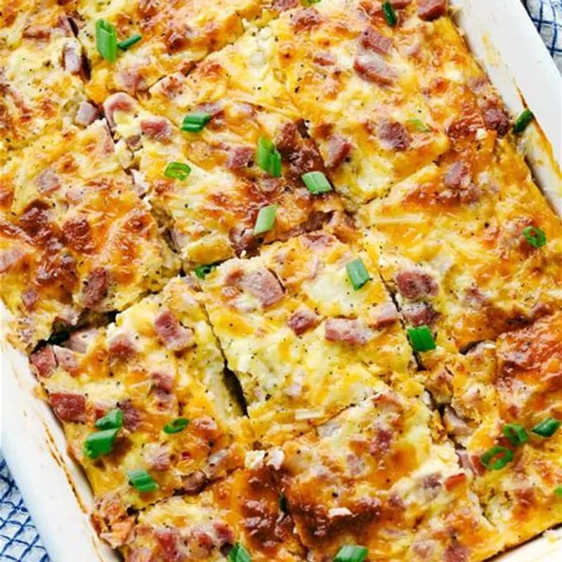 Savory Breakfast Casserole with Sausage