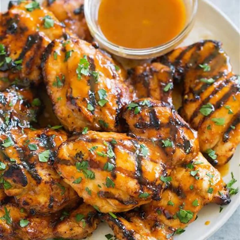 Zesty Grilled Orange Chicken Medley