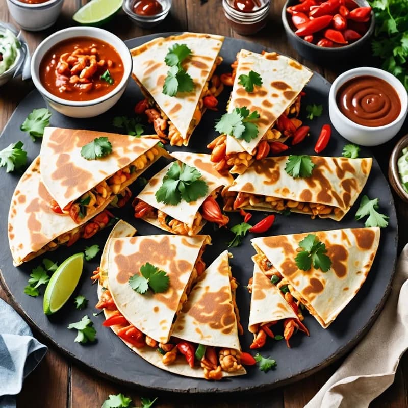 Crawfish Quesadillas